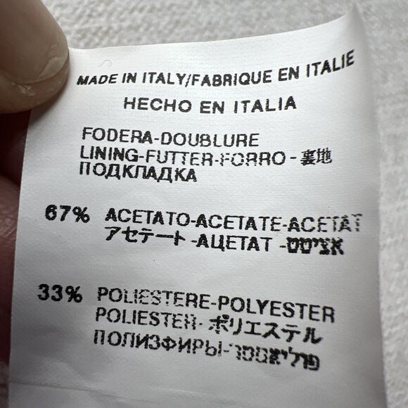 Valentino Roma Womens Lined Zippered Pencil Skirt Pink Size EUR 46 US 10 Office - Picture 13 of 13